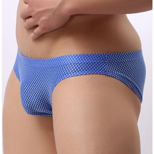 Male Underwear Sexy Gay Briefs Cotton Breathable Comfortable Underpants Cueca Tanga Slip Homme Men Brifes Bikini Panties