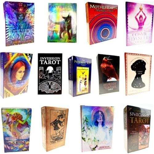 NEW! Beyond Lemuria Murder of Crows Tarot Cards Full English Board Games Imaginative Oracle Divination Desk Tarot Cards With PDF