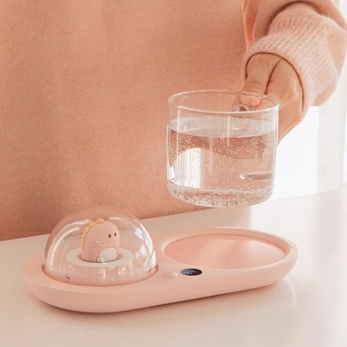 220V Cup Warmer Heating Mat Pad Heater For Tea Coffee Milk Home Office Electric Hand Fast Heater Warmer With temperature display