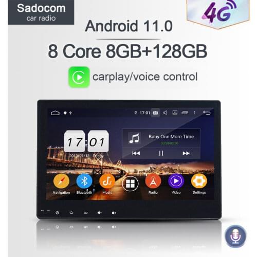 PX6 DSP IPS 10.1" Android 10.0 4GB+ 64GB Car DVD multimedia Player 4G RDS autoradio GPS Car radio For Toyota Hilux 2016 2017