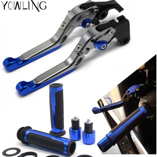 Motorcycle Brake clutch lever handlebar grips handle bar ends For SUZUKI GSXR1000 GSX-R 1000 K1 2001 K2 2002 K3 2003 K4 2004