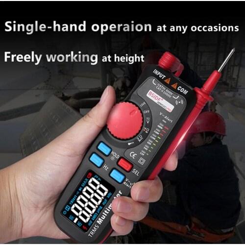BSIDE High Precision Handheld Pen Type Digital Multimeter True RMS Multi-function Electrician Universal Table ADM92CLPRO