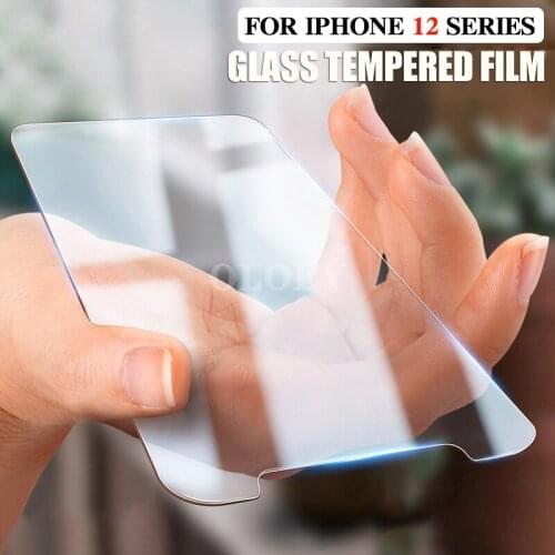 3 pack glass tempered film for iphone 12pro max 12 pro 12promax Screen Protector Case Protection iphone12 Accessories glas