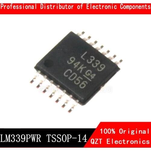 10pcs/lot LM339PWR TSSOP LM339 TSSOP14 LM339PW L339 TSSOP-14 new original In Stock