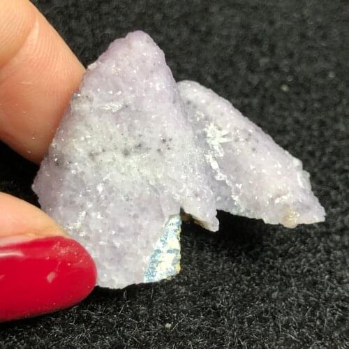 12.3gRare natural purple calcite yttrium fluorite ore symbiosis repair energy home decoration QUARTZ GEM teaching specimen