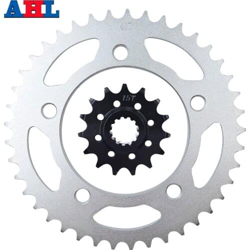 14T 15T 41T For HONDA CB500X CB500F CBR500R CTX700 NC700 2012 2013 NC750 2014 CB500 CBR500 R F X Motorcycle Front Rear Sprocket