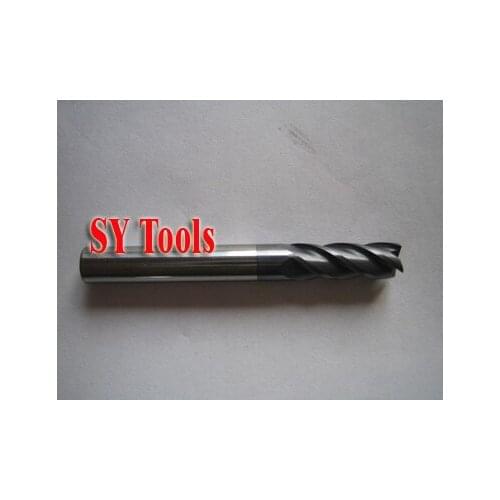 6mm Four Flutes Spiral Bit Milling Tools Carbide CNC Endmill Router bits hrc60