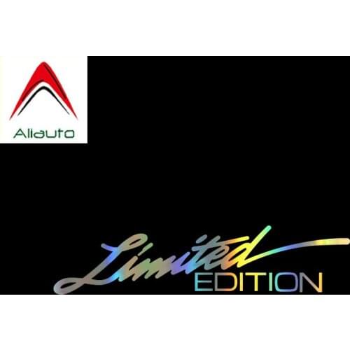 Aliauto Personality Car Sticker Limited Edition Auto-styling Laser Waterproof Vinyl Decal for Ford Focus Passat B6,lada16cm*4cm