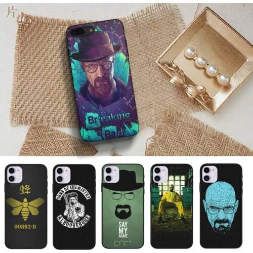 Breaking Bad Chemistry Walter Phone Case Fundas Shell Cover For Iphone 6 6s 7 8 Plus Xr X Xs 11 12 13 Mini Pro Max