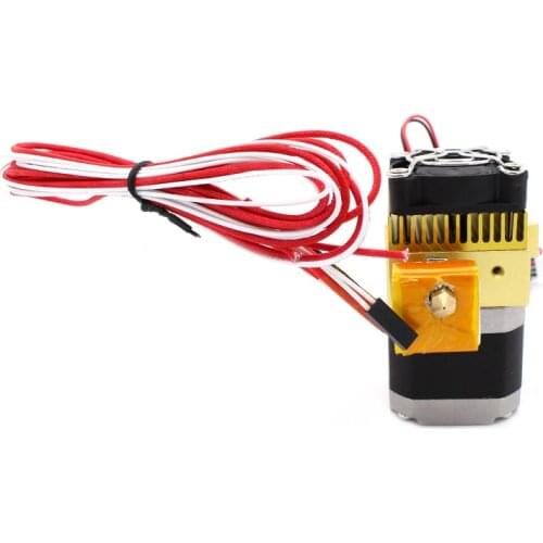 MK8 Extruder Head J-head Hotend 0.4mm Nozzle Kit 1.75mm Filament Extrusion 3D Printers Parts with Box Motor Throat Aluminum Part
