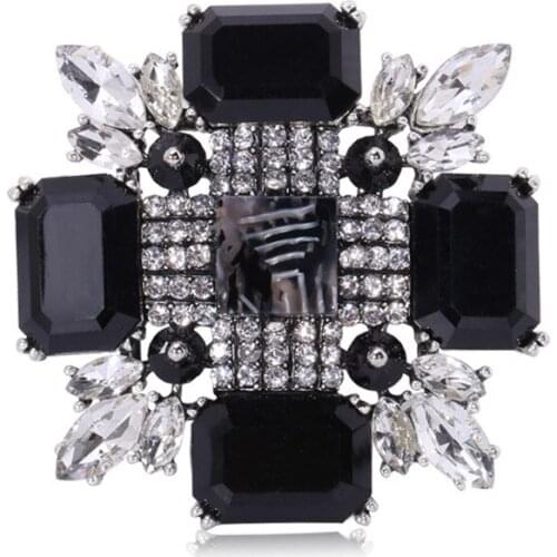 And American wind cross-border hot style diamond brooch temperament of high-grade clothing accessories corsage pin