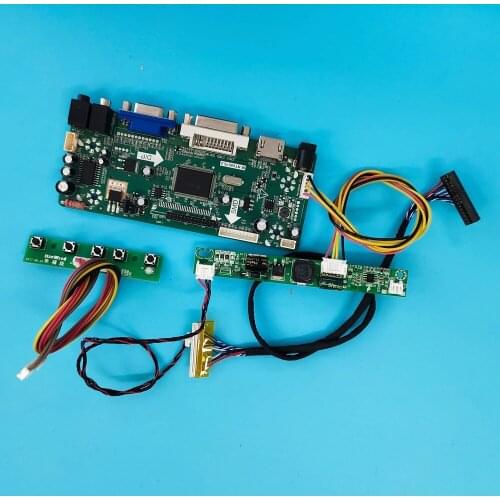 Kit for HM236WU1-300/400/100/200/110/310 1920x1080 Audio HDMI+DVI+VGA LCD LVDS Display Controller Board Panel 30pin M.NT68676