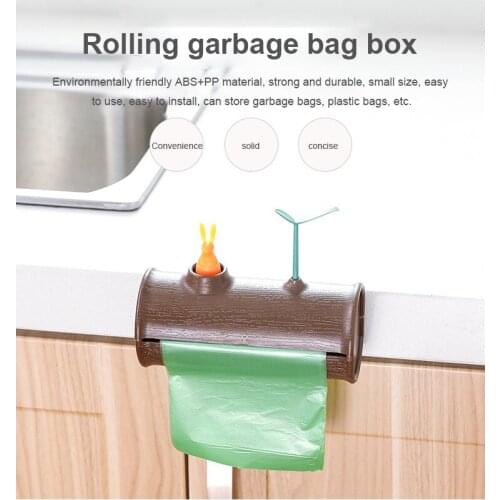 Creative Squirrel Tree Hole Tissue Box Paper Towel Rack Garbage Bag Storage Box Strong And Durable Lifting Type Design