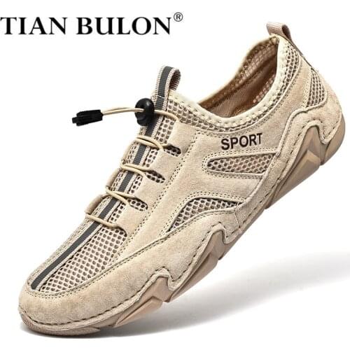 Men Casual Shoes Fashion Designer Men Sneakers British Style Loafers Men Moccasins Breathable Leather Boat Shoes Plus Size 38-46