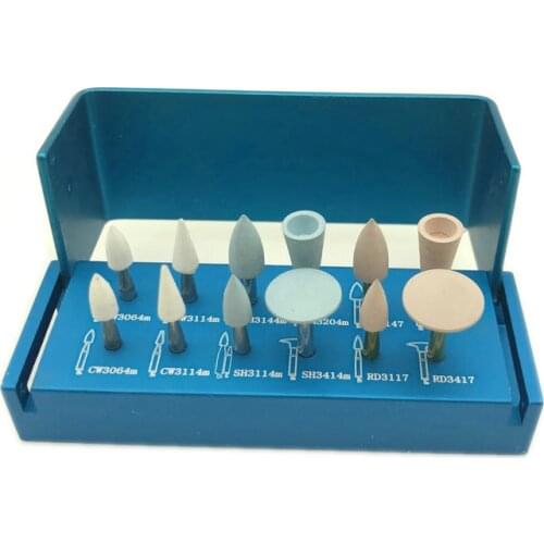 Dental Composite Polishing Set Low Speed Contra Angle Handpiece Teeth Whitening Oral Hygiene Polishing Bistrique RA1112