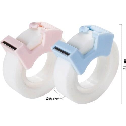 2 Pcs/Lot Kawaii Invisible Transparent Adhesive Washi Tape Cute Error Correction Decorative Masking Tape For School Stationery