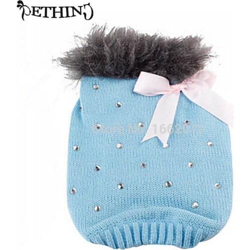 New Arrival Pet Dogs Knit Dog Sweater Dogs Clothes Dog Sweater Coat Jacket Lovely Dot Puppy Clothes Jumper,5 Sizes
