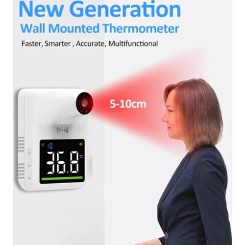 NEW Non-contact Wall Hanging Infrared Thermometer Pyrometer Thermoregulator Clinical Temperature Sensor Electronic Thermometer