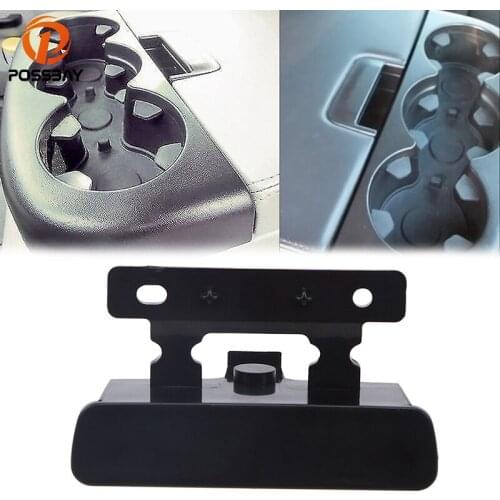 POSSBAY Car Center Console Armrest Lid Latch Clip Cover for 2001-2013 Chevy Silverado 2500 HD with Bucket Seats Armrest Lip