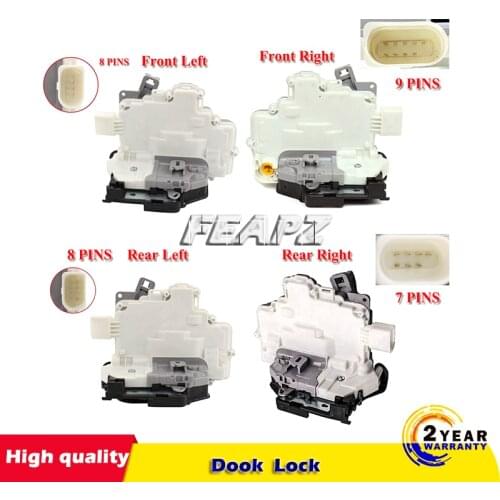 For Audi q3 q5 q7 A4 B8 b6 VW Skoda Superb Seat Ibiza Left Right Door Lock Actuator 8K0839016 3C4839016A 8J2837015A 8J2837016A