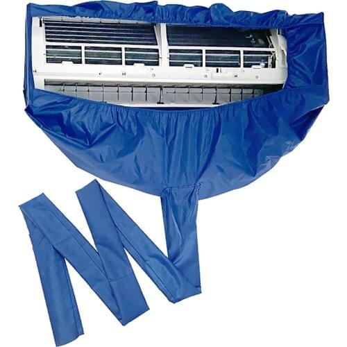 Professional Air Conditioner Cleaning Cover Washing Wall Mounted With Drain Outlet Waterproof Dust Clean Protector Bag Cover New