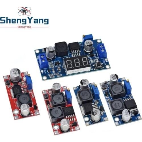 ShengYang 1pcs Boost Buck DC-DC Adjustable Step Up Converter XL6009 Power Supply Module 20W 5-32V to 1.2-35V