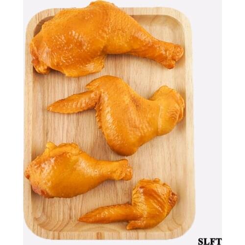 Supermarket restaurant store shop decoration fake simulation display props artificial food roast Chicken Drumsticks Wings model