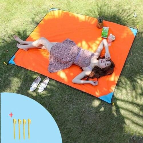 Outdoor Picnic Mat Collapsible Oxford Cloth Moisture-proof Mat Ultralight Waterproof Camping Beach Mat Portable Tent Mattress