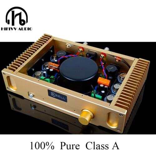 NEW HD1969 class A home amplifier HOOD1969 hifi audio power amp MJ2955 most perfect version of Golden Seal Triode amplifier 20W