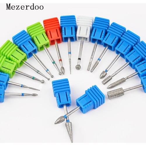 1 Pcs Tungsten Carbide Nail Drill Bits Electric Manicure Drill Machine Tool Dead Skin Cutter Nail File Nail Art Accessories