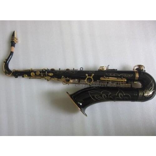 High quality Black tenor saxophone Professional level B Salma STS-54 Gold keys sax music instrument Saxophone Perfect sound