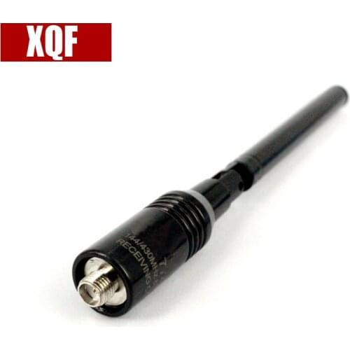 XQF OPX-774 SMA-F Antenna VHF UHF Dual Band Telescopic Antenna For UV-5R UV-B5 UV-B6 two way radio