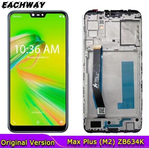 100% Tested For Asus Zenfone Max Shot ZB634KL LCD Display Touch Screen Digitizer Assembly Replacement For Max Plus (M2) ZB634KL
