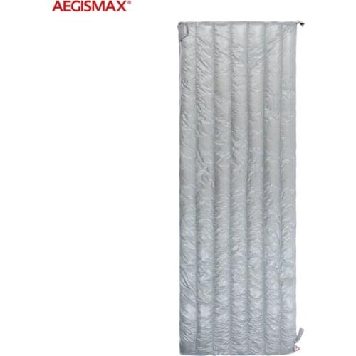 AEGISMAX E Outdoor 43℉~52℉ Sleeping Bag 95% Goose Down 800FP Envelope Type Camping Sleeping Bag Ultralight Portable Sleeping Bag