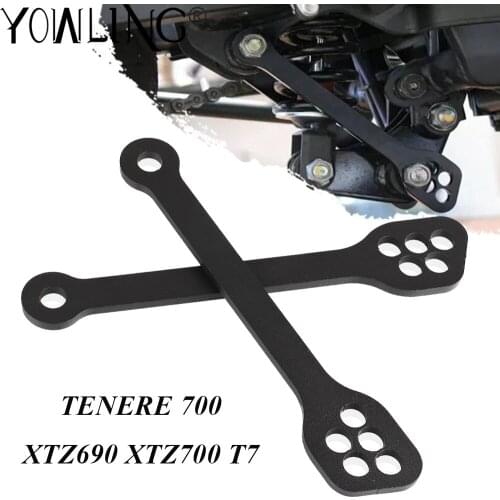 Motorcycle Accessories Lowering Link Linkage Lowering Link Kit For Yamaha XTZ 690 700 XTZ690 XTZ700 Tenere 700 T7 2019 2020 2021