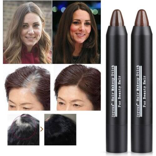Fast Hair Salon Temporary Hair Coloring Stick Hairdressing Tool JOYOUS Hair Dye Pen One-Time Styling Chalk