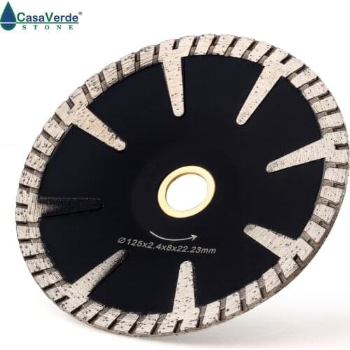 DC-SCB02 125mm circular diamond concave cutting blade 5 inch for granite and marble