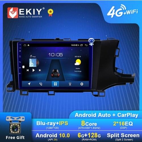 EKIY Android Car Radio For Honda Shuttle 2 2015 - 2020 Navigation GPS 1280*720 IPS DSP Carplay Multimedia Player Auto Stereo DVD