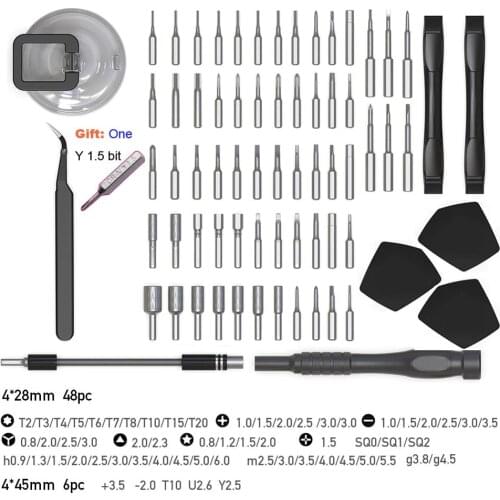 Jakemy-8172 Screwdrivers Set Tools Kit Repair for iPhone Macbook Air Retina Mac Mini Switch JoyCon NES SNES N64 Game Boy Nintend