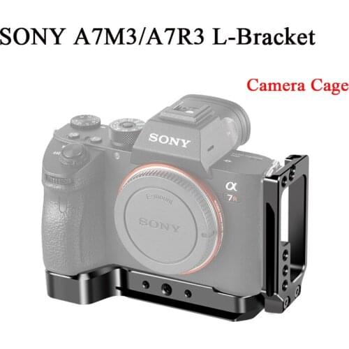 Camfoto L Plate for Sony A7M3 A7R3 A9 L-Bracket Feature With Quick Release Arca Style Plate Compatible with All Stabilizers