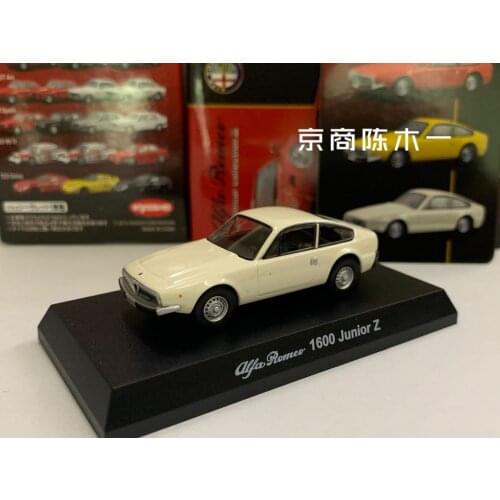 1/64 KYOSHO Alfa Romeo 1600 Junior Z Collection of die-cast alloy car decoration model toys