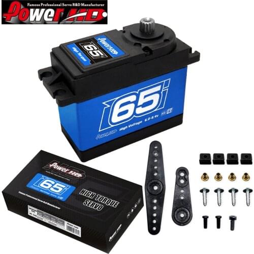 Power HD WH-65KG High Torque 6.0-8.4V 65KG Metal Gear Digital Servo For 1/5 RC Off-road Vehicle Racing Car 4wd Truck Robot Toy