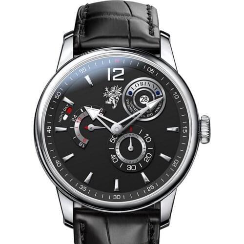 LOBINNI mens wrist watches,men automatic watch Switzerland top luxury brand man mechanical wristwatch waterproof clock relogio