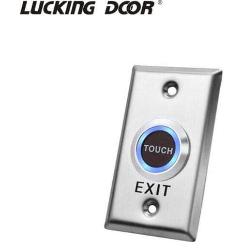 Stainless Steel Door Bell Switch Touch Panel For Access Control Electric Lock Door Exit Push release Button