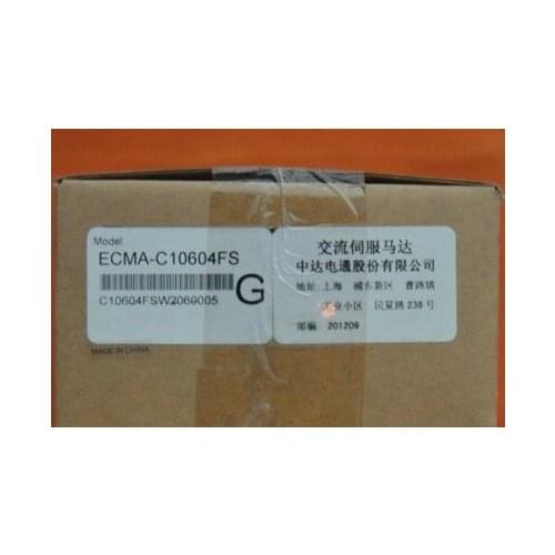 NEW&ORIGINAL AC SERVO MOTOR ECMA-C10604FS *100% REAL STOCK,Please contact us for real photo