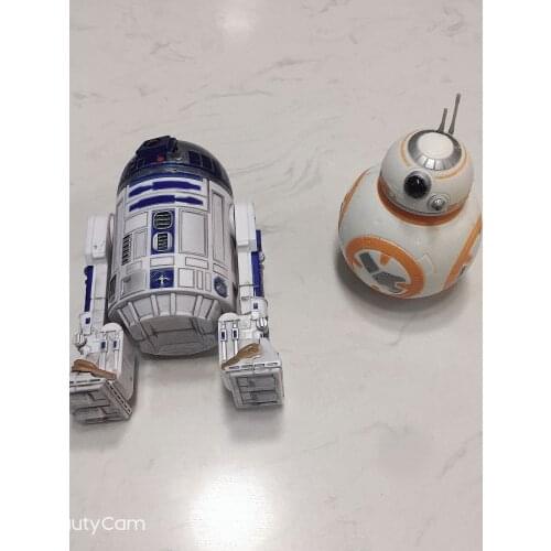 Genuine Bulk Star Wars R2-D2 BB-8 Master Yoda Doll Toy Model Anime Figures Favorites Collect Ornaments Gifts