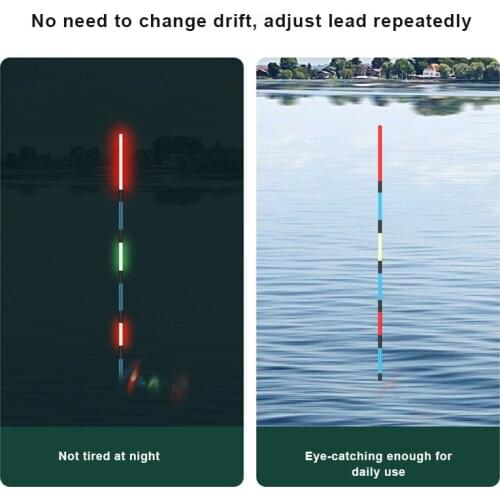 Sea Rock Fishing Floats and Bobbers Night Lighting Bobbers Electronic LED Bobbers for Night Fishing Drop Shipping