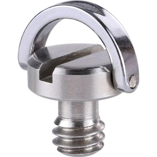 PULUZ 1/4"Stainless Steel C-Ring Camera Screw For Tripod Rapid Quick Release Plate Mount Baseplate For Camera Tripod Accessories