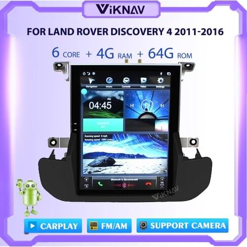 Android System vertical screen GPS Navigation For Land Rover Discovery 4 LR4 Radio Audio Video Multimedia Player
