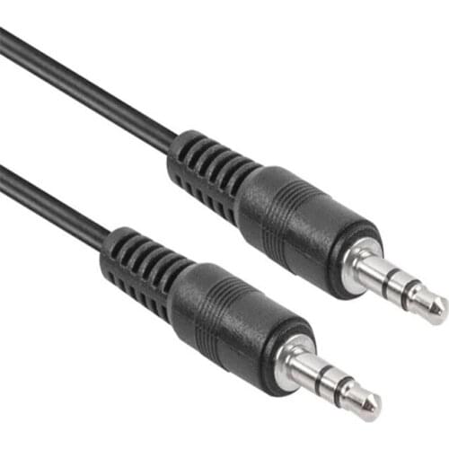 3.5mm Stereo Car Auxiliary Audio Cable Male To Male for Smart Phone 2018#1 aux 3.5mm male audio Cable